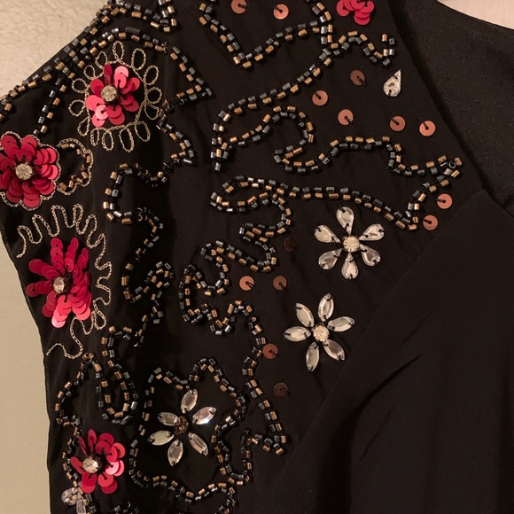 NEW Black Cocktail Dress - Picture 5 of 8